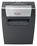 Rexel Aktenvernichter Momentum X308, Sicherheitsstufe P3, Partikelschnitt, 8 Blatt Kapazität, Papierschredder mit 15L Abfallbehälter, Schwarz, 2104570EU